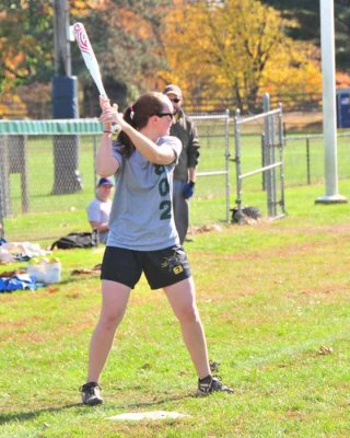 Kate With Her New Bat The Bruiser