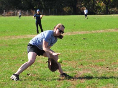 Kate Defends Up The Middle ... 