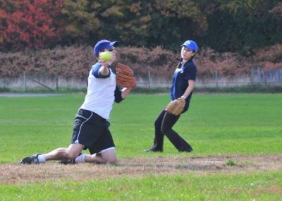 Dave from his knees to 1st ... 