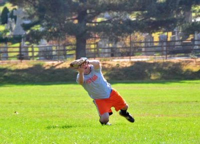 Matt's Diving Catch