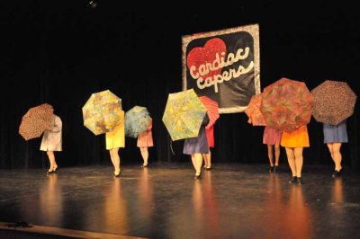 Umbrella'd Tap Dancers