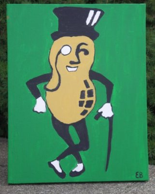Warhol-esque Mr. Peanut