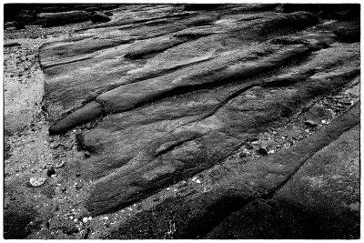 Rock formation at the beach, Craig Bay, Vancouver Island