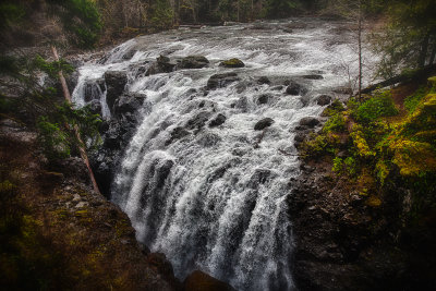 Englishman River Upper Falls, Vancouver Island