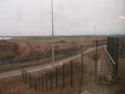 double security fencing near 