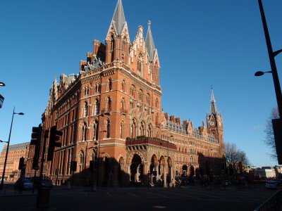 01/01/13 the St. Pancras station