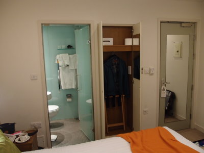a tiny room