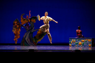 Daniel as Peter in Cincinnati Ballet's Peter and the Wolf