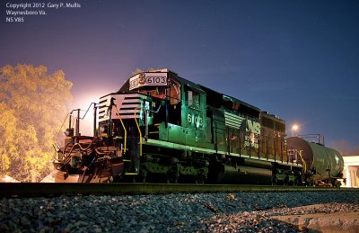 Big train for the local tonight.jpg