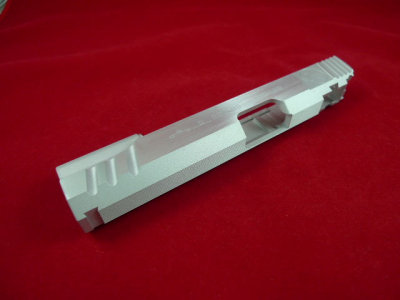 SV Infinity, 3LPI front serrations, and Logo rear serrations, Silver