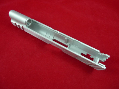 SV Infinity, 3LPI front serrations, and Logo rear serrations, Silver