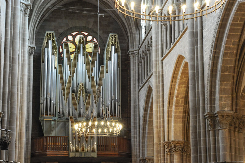 Pipe Organ at Cathdrale St-Pierre, Geneva