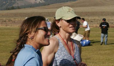 Cherie and friend