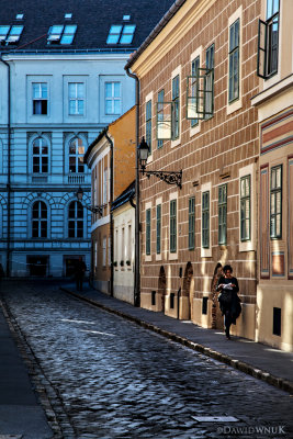 Walking in Budapest