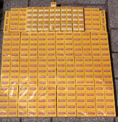 256 rolls of Kodachrome II 