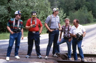 #6 - Mississippi railfans - July 1985