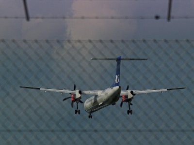 Touch down on the other side - SAS Dash 8-Q400