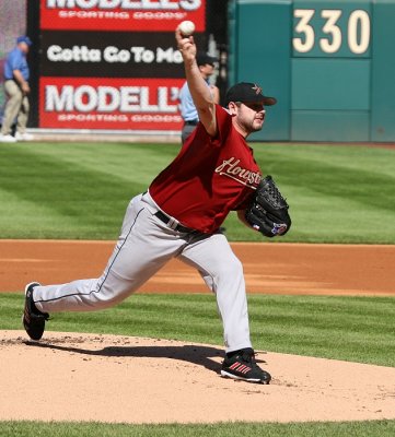 warming up between innings