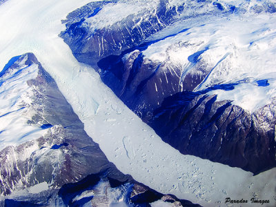 Greenland Glacier Valley