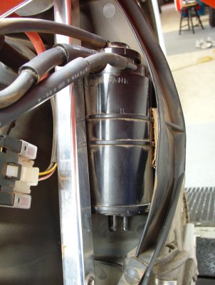 2007 EXC Emissions Canister