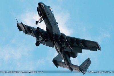 2012 - USAF A-10 Warthog #80-0175 on short final approach to Opa-locka Executive Airport military aircraft stock photo #2213