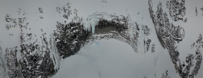 Icicles, Mt Redoubt's N Slopes (Redoubt_112612_037-2.jpg)