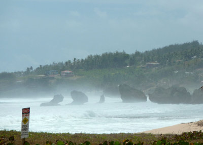 Bathsheba area is known for its rock formations and it is relatively undeveloped.  My kind of place! 