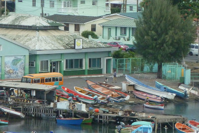 The next morning we woke up in our 1st St. - Lucia!  This is near where we docked in the capital city of Castries.