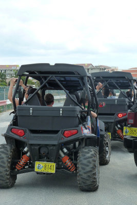 In St. Maarten we had to wait for some ATV guys to photograph a departing plane. They SHOULD have stayed for an incoming one!