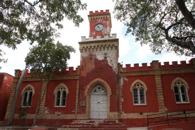 After coming back to the town of Charlotte Amalie, I went to look at Ft. Christian, built in 1671.