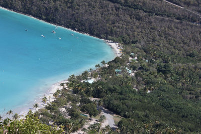 Magens Bay Beach (shown here) has won awards.  Lots of people from our ship spent a day there.