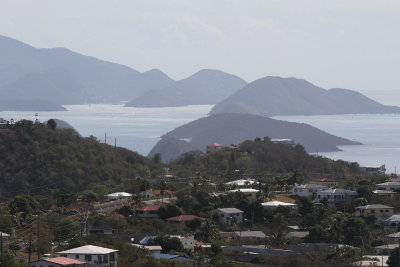 View of British Virgin Islands from Beacon Point (a few nice views, but mostly shopping & non-free rum tasting).