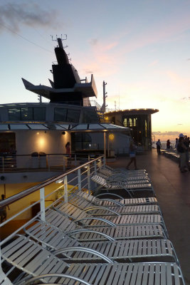 Sailing off into the sunset off the coast of lovely Sint Maarten/St. Martin