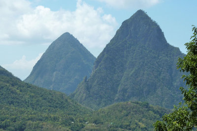 Handsome Piton mountains