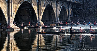 Crew On The Raritan River