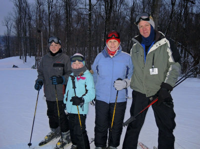 A great day of skiing at Mad River Mountain
