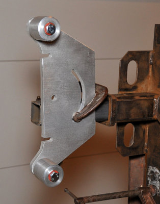 Machining aluminum for a new belt grinder
