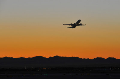 Leaving Las Vegas at Daybreak