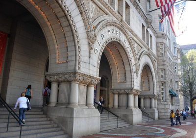 Entrance to the Old Post Office (built in 1891)