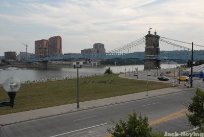 John A. Roebling Suspension bridge, Cincinnati