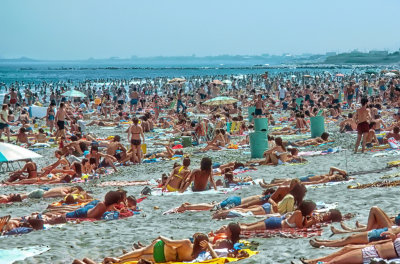 Scarborough Beach on the Fourth of July, 1975