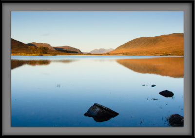 Dawn on Loch Droma