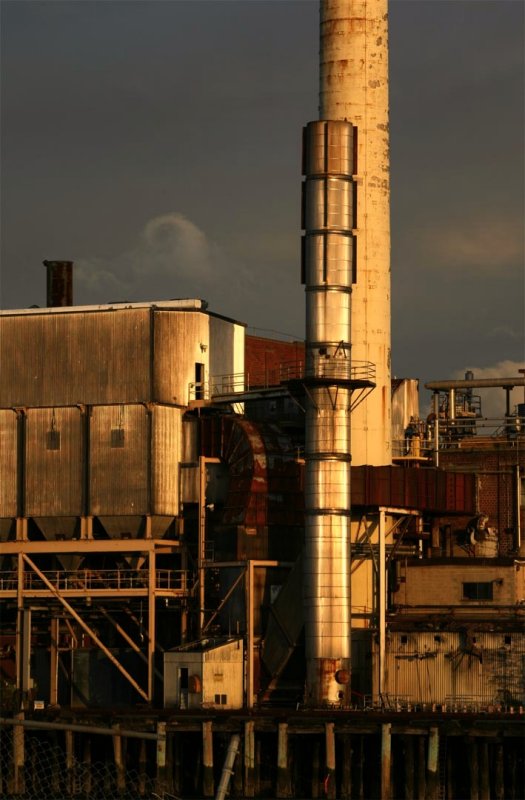 Georgia Pacific facilty, Bellingham WA. All gone now.