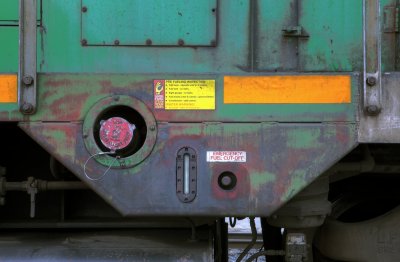 Locomotive fuel filler, Bellingham WA, HDR image.