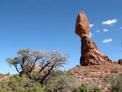 Balanced Rock in Arches National Park.