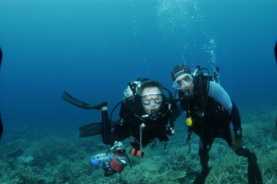 Michael & Archie on Reef