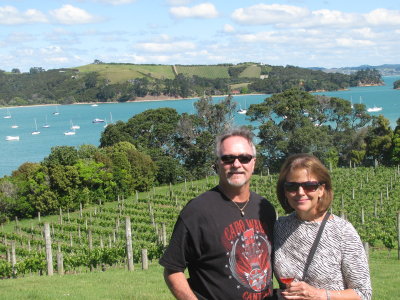 Michael & Susan at Goldwater Winery