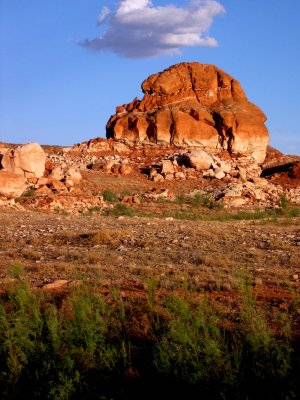 Halls Canyon Back drop