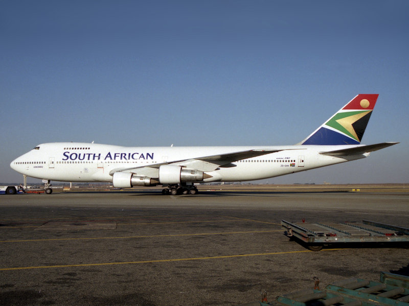 B747-200  ZS-SAN  
