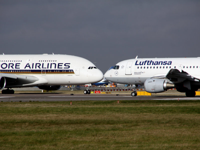 Eskimo Kiss at Heathrow